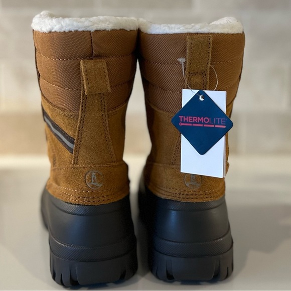 Lands End NWT big girls size 4 Sherpa fleece lined boots - Picture 13 of 14